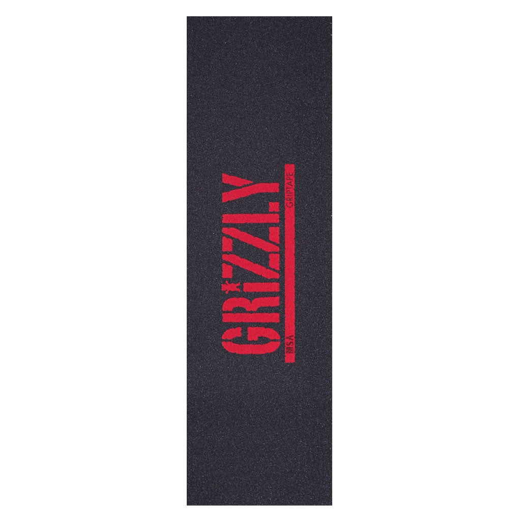 Lixa Grizzly Griptape STAMP - Vermelho