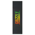 Lixa Grizzly Griptape STAMP - Vermelho / Amarelo / Verde
