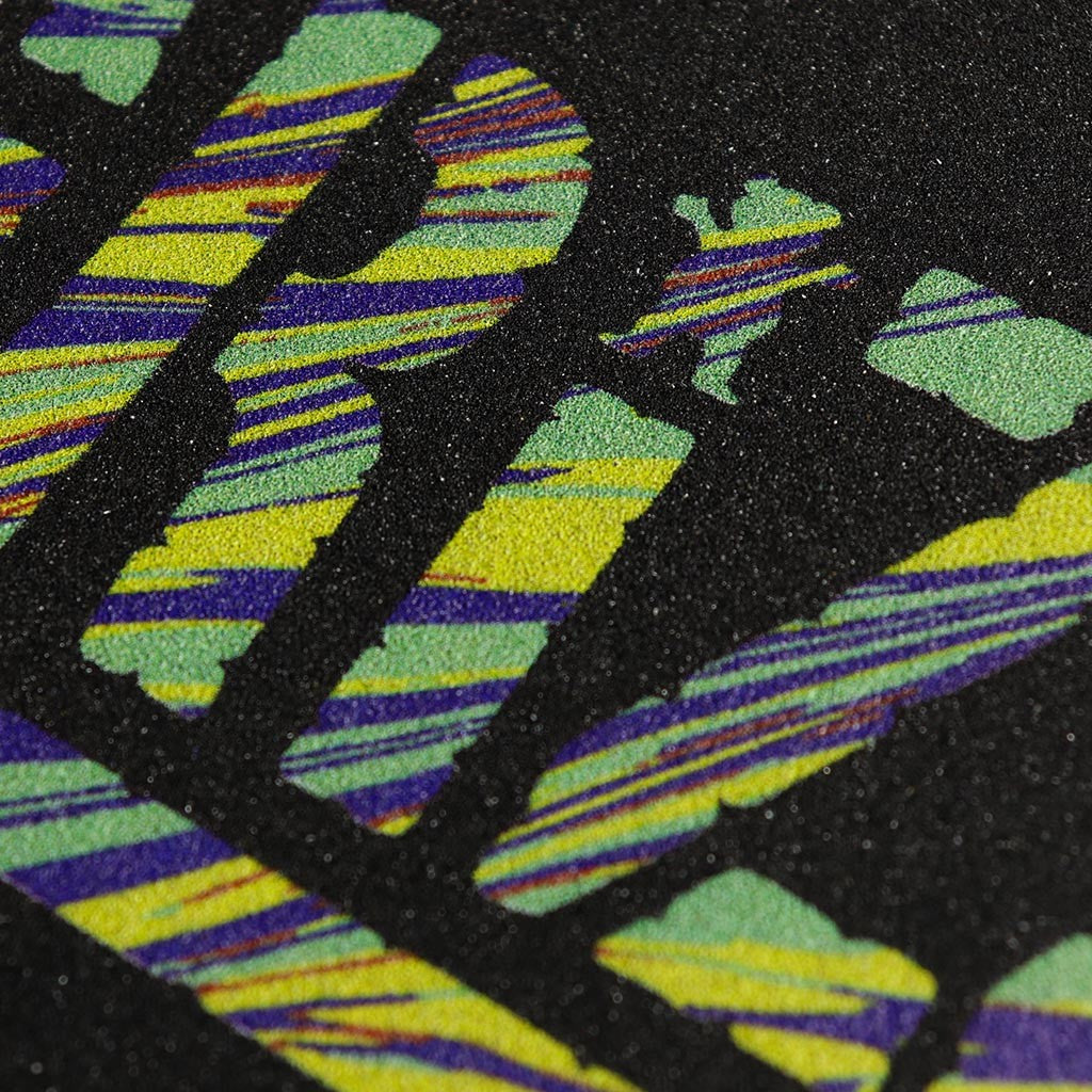 Lixa Grizzly Griptape Melter Stamp - Verde / Amarelo / Azul