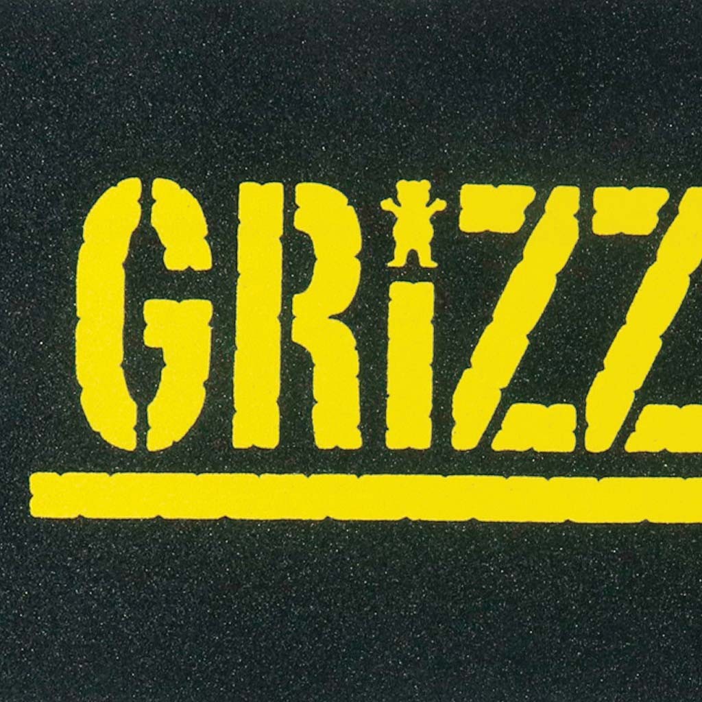 Lixa Grizzly Griptape STAMP - Amarelo