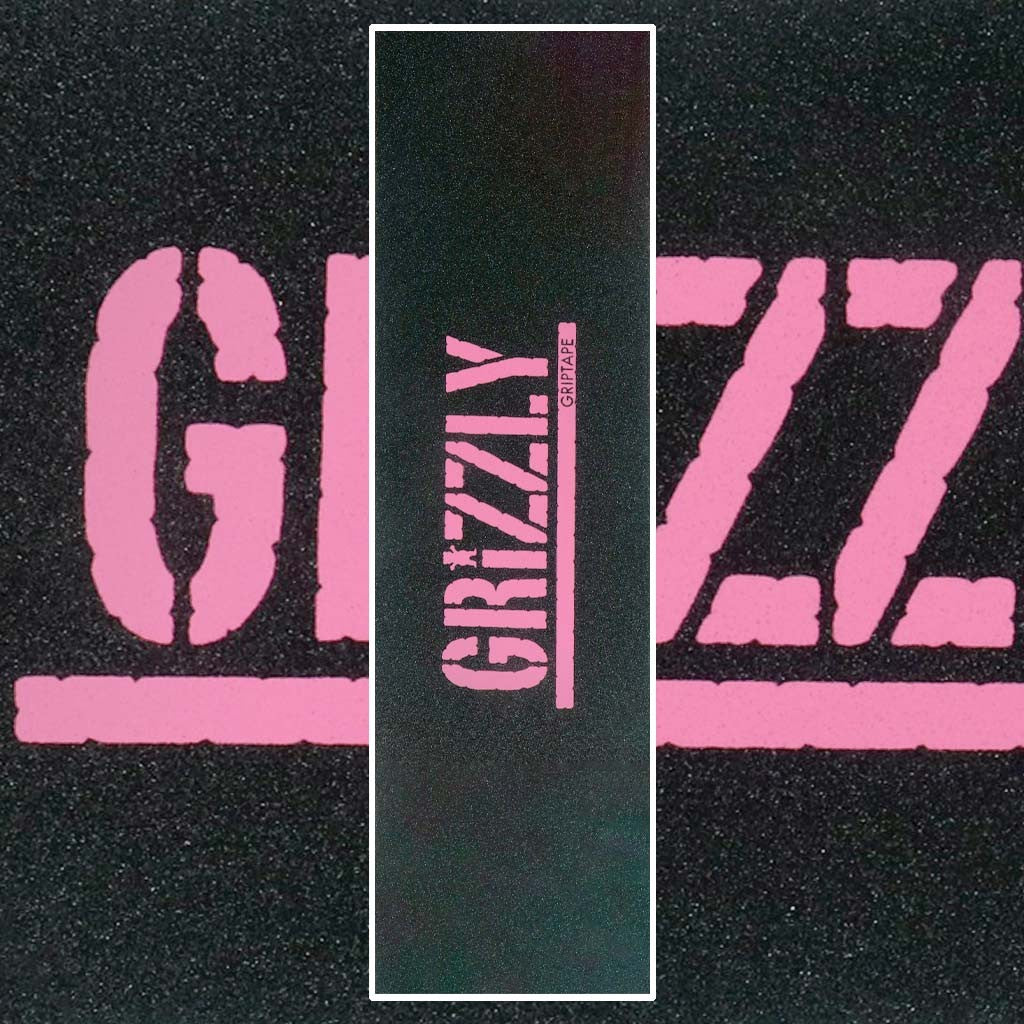 Lixa Grizzly Griptape STAMP - Rosa