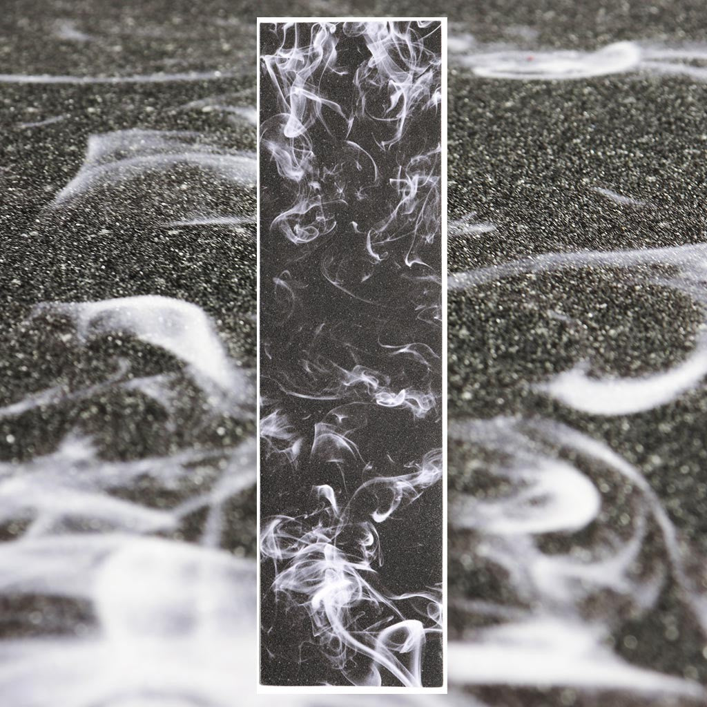 Lixa Grizzly Griptape Smoke - Preta / Branco