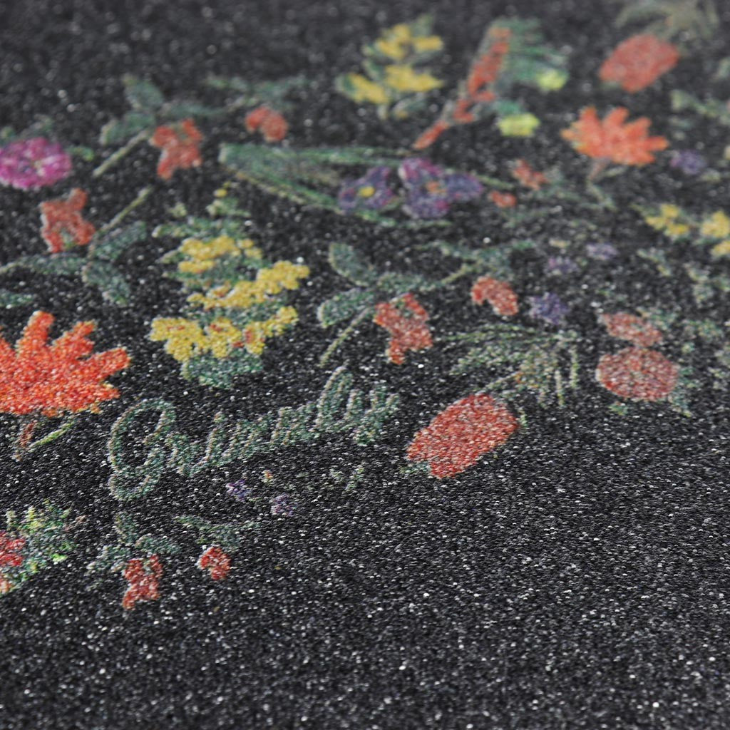 Lixa Grizzly Griptape Flowers - Preta