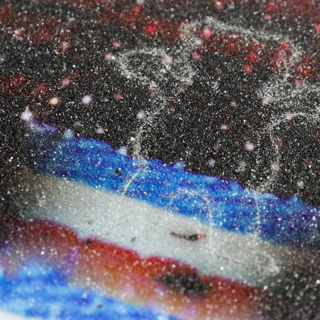 Lixa Grizzly Griptape Eli Reed Blanket - Bear Cut Out - Preto / Vermelho / Azul