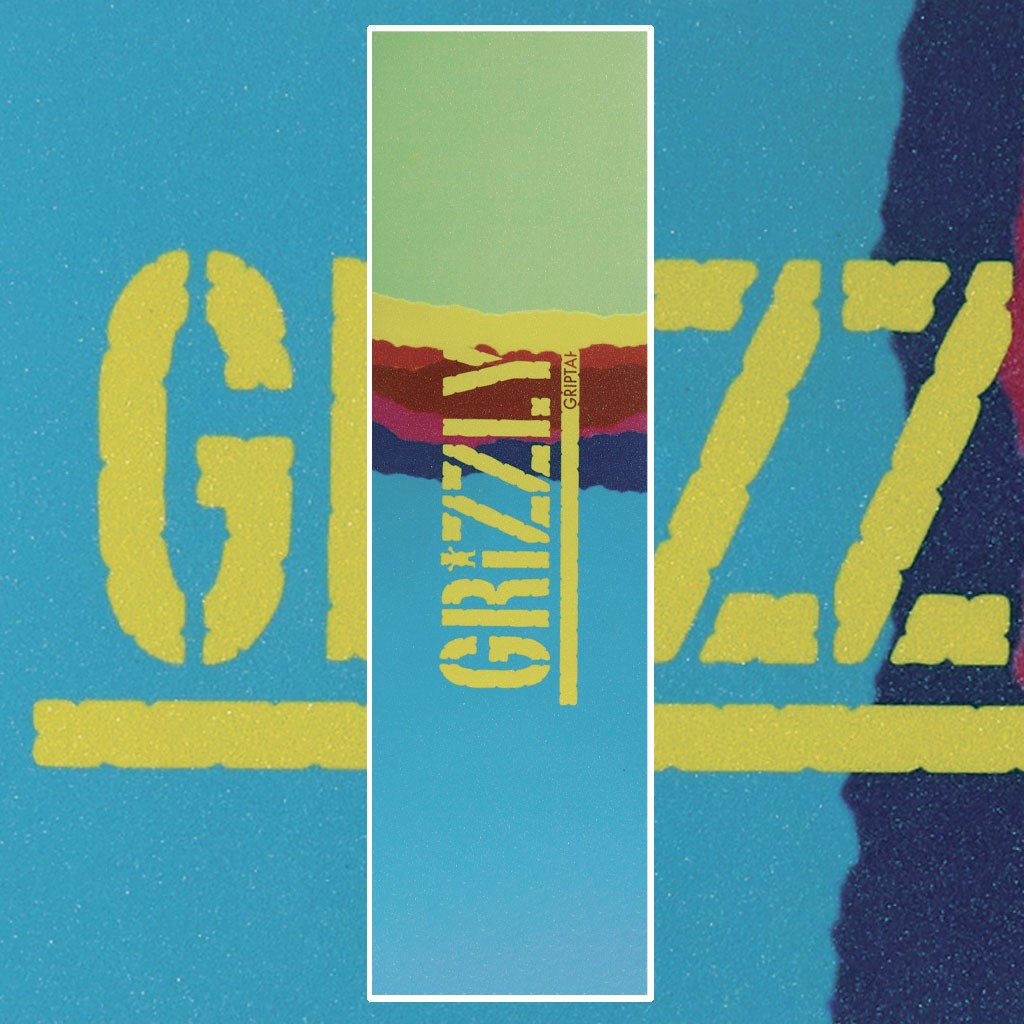 Lixa Grizzly Griptape Range - Azul / Verde