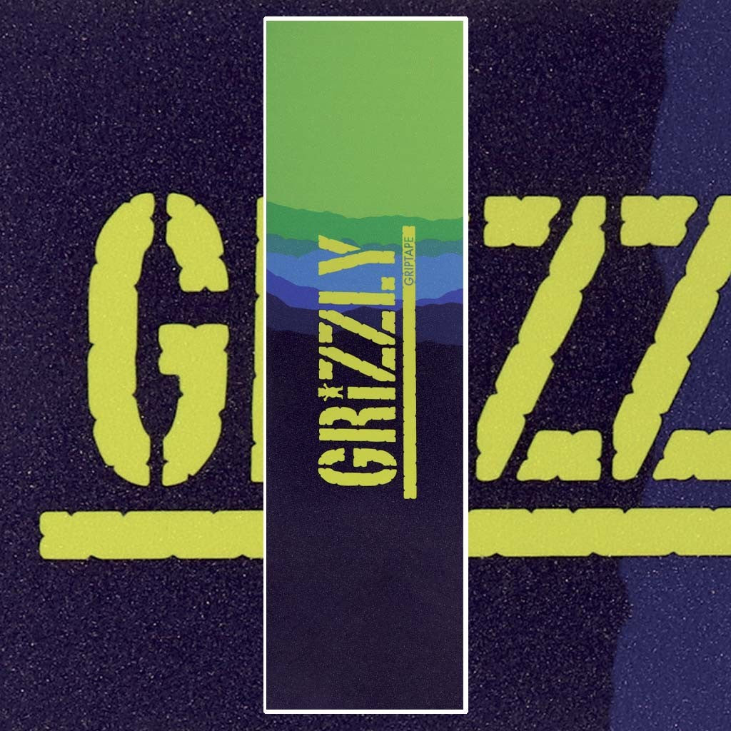 Lixa Grizzly Griptape Range - Marinho / Verde