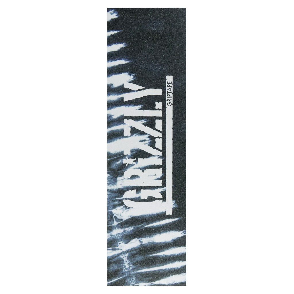 Lixa Grizzly Griptape Tie Dye - Preto / Branco