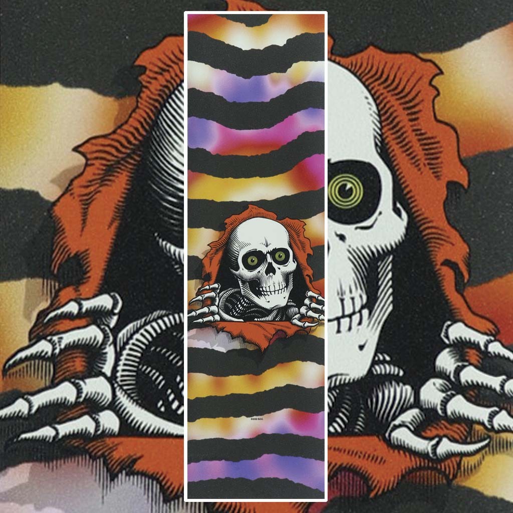 Lixa Powell Peralta Ripper Tie-dye 23x84 - Preto / Vermelho / Roxo