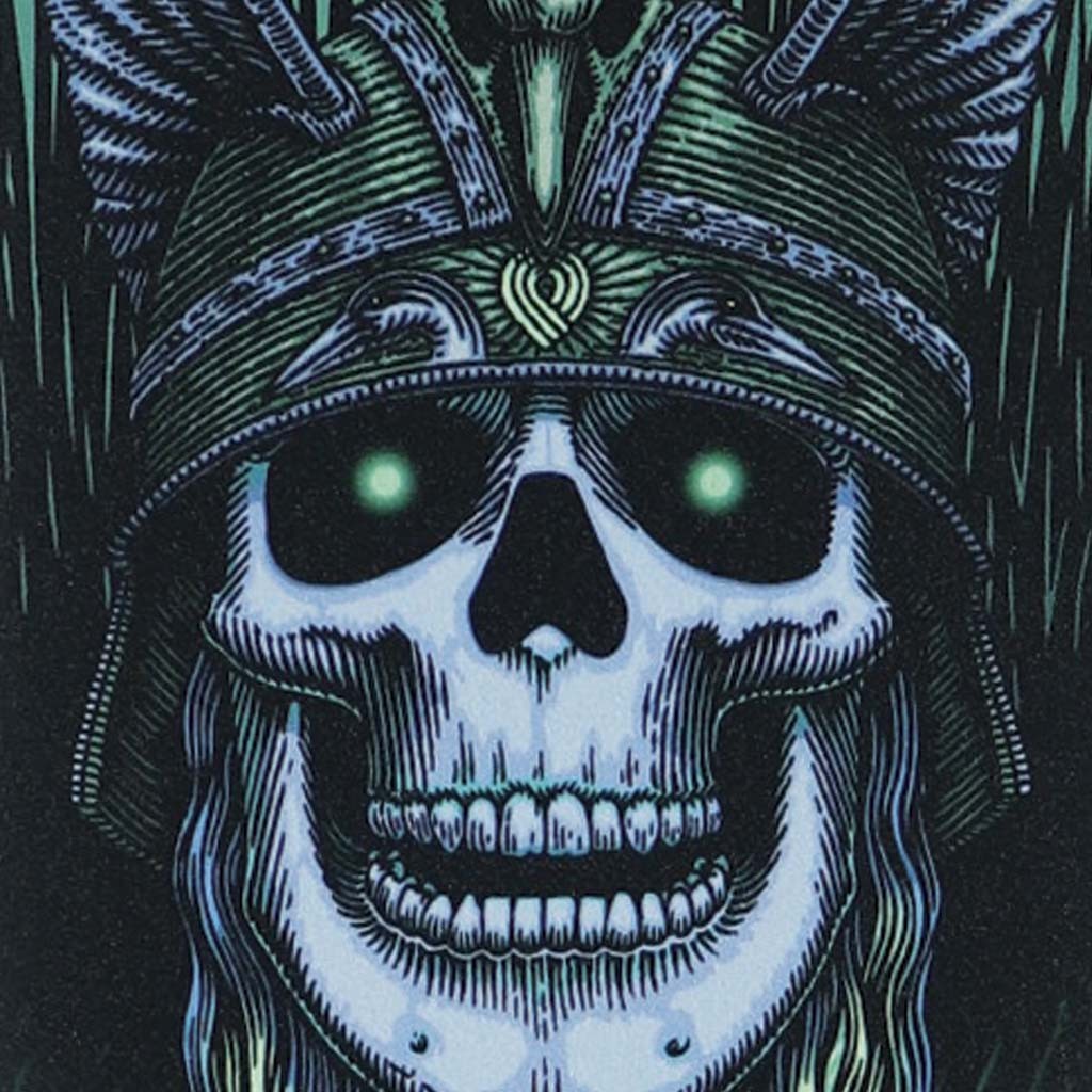 Lixa Powell Peralta Anderson Skull 23x84 - Verde