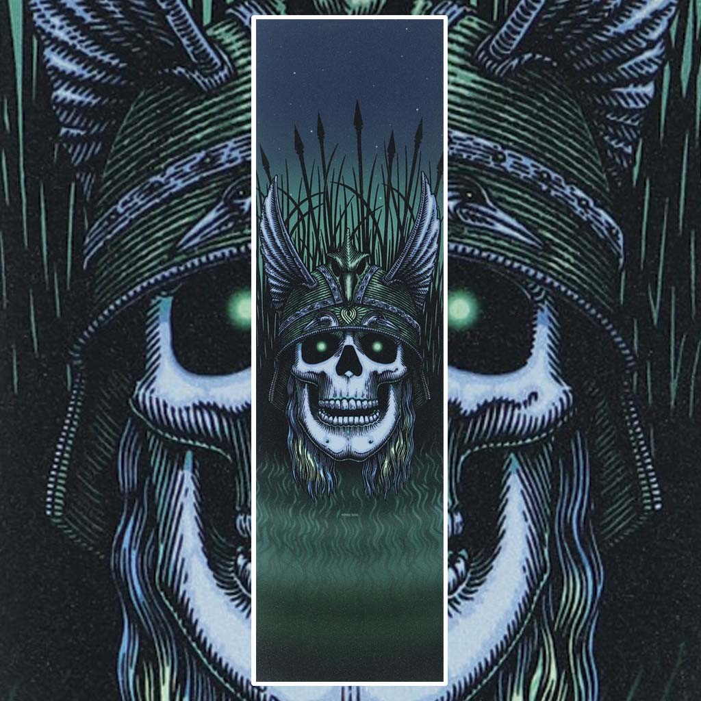 Lixa Powell Peralta Anderson Skull 23x84 - Verde