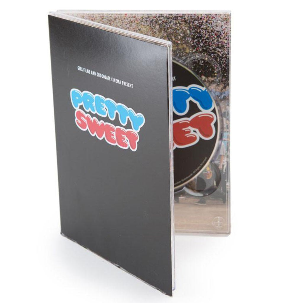 Vídeo Girl Skateboards Pretty Sweet Special Edition DVD e Blu-Ray - Preto