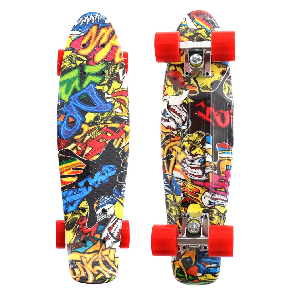 Mini Cruiser No Label Mini Cruiser - Multicolor / Vermelho