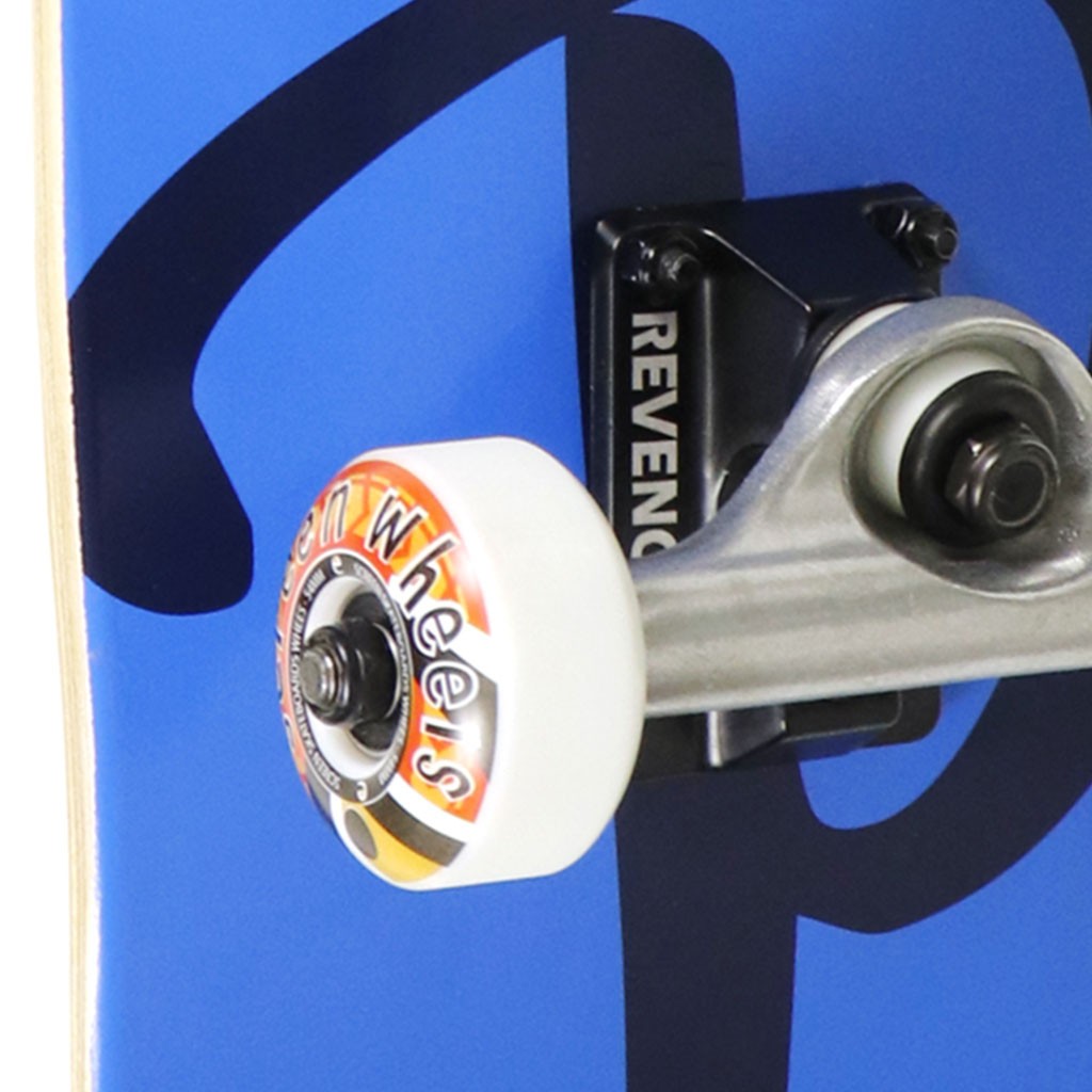 Skate Montado Multimarca Profissional Start - Azul / Branco
