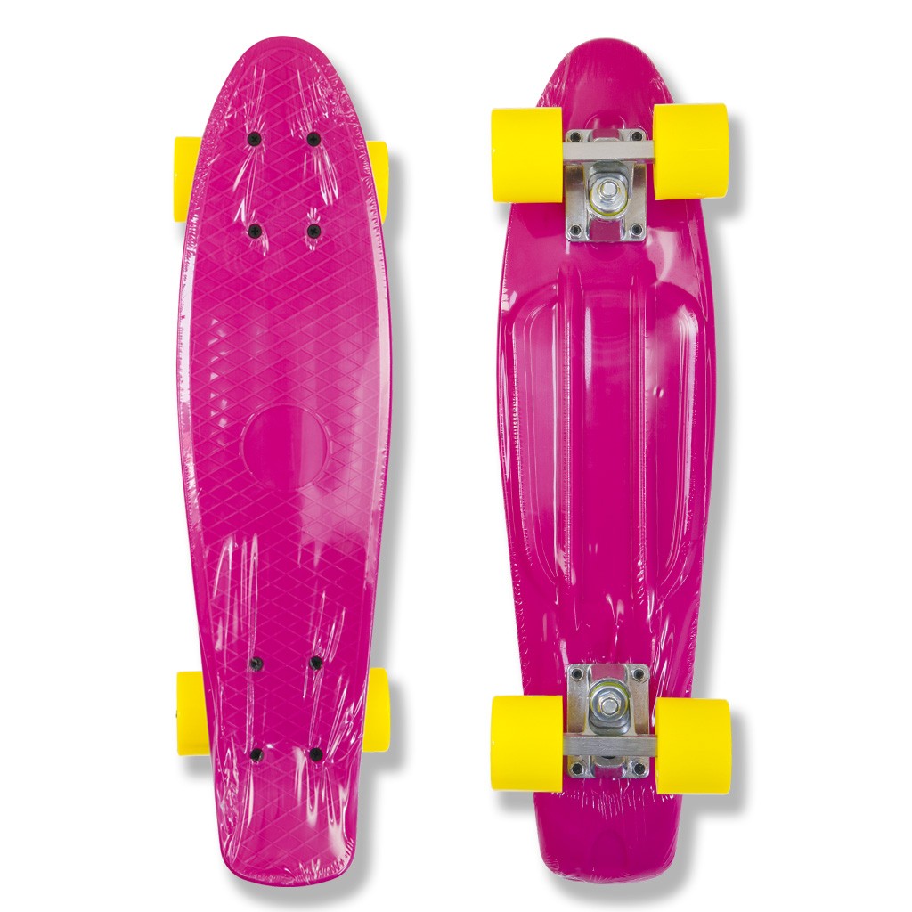Mini Cruiser No Label Color Block - Rosa / Cinza / Amarelo