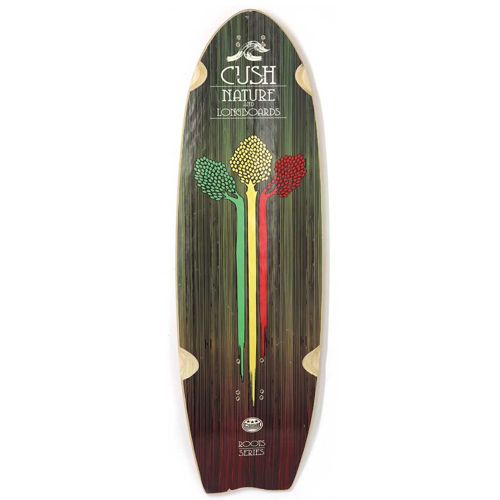 Shape Simulador Cush Nature and longboards - Verde / Preto