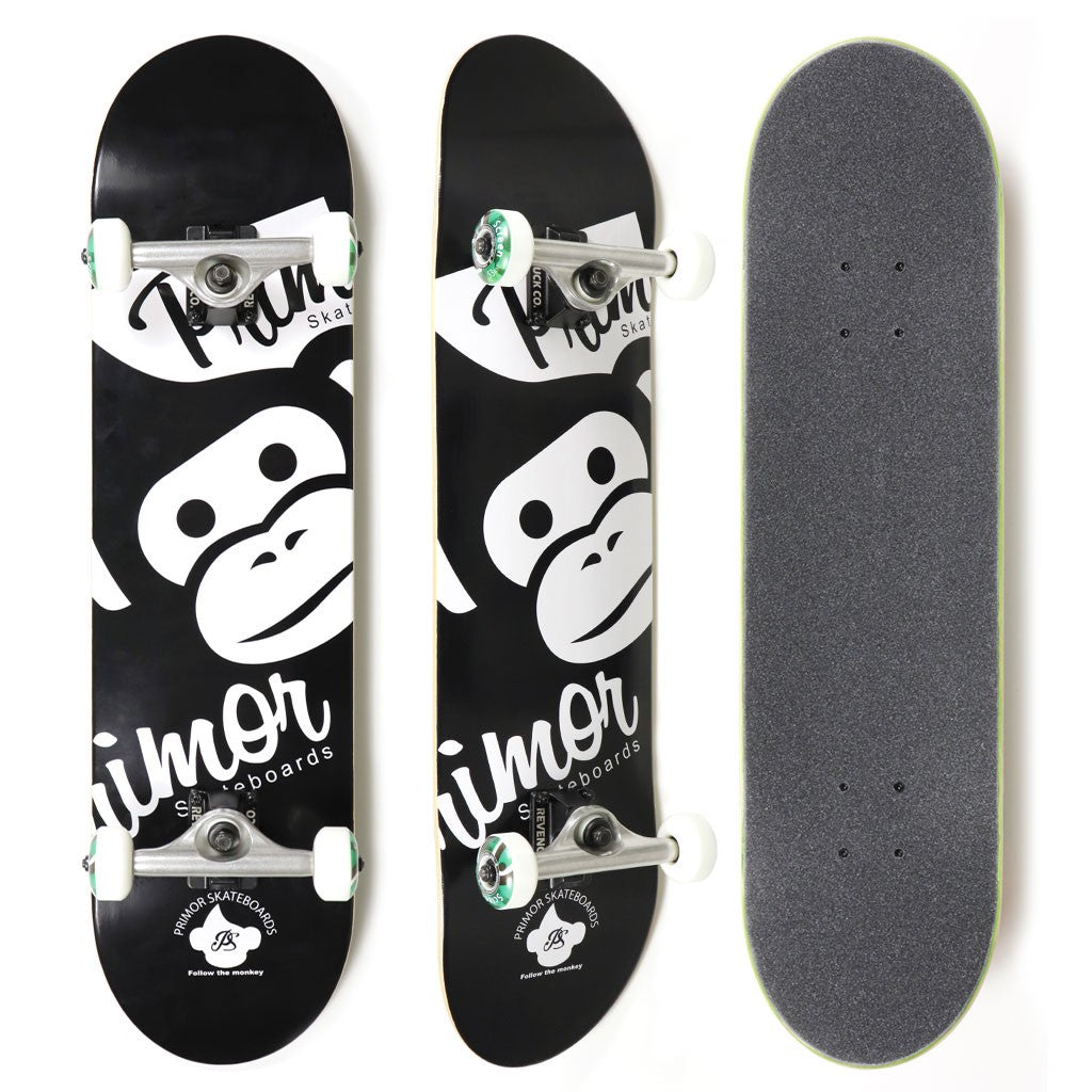Skate Montado Multimarca Profissional Start - Preto / Branco