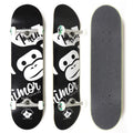 Skate Montado Multimarca Profissional Start - Preto / Branco