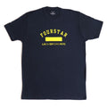 Camiseta Fourstar Clothing Phys Ed - Marinho
