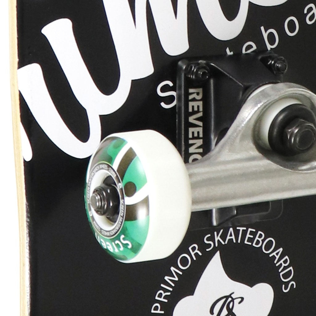 Skate Montado Multimarca Profissional Start - Preto / Branco
