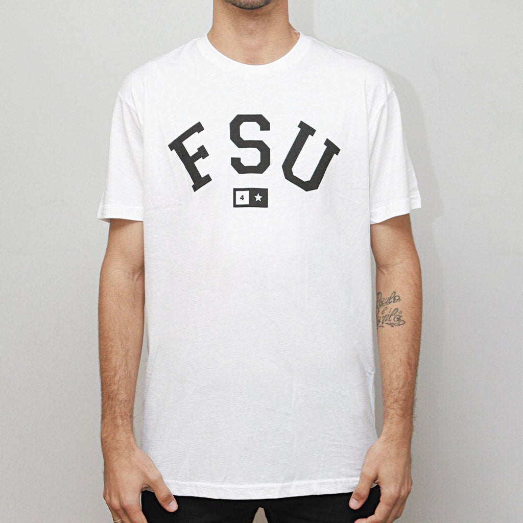 Camiseta Fourstar Clothing FSU - Branco / Preto