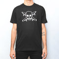 Camiseta Fourstar Clothing Street Pirate - Preta / Branco