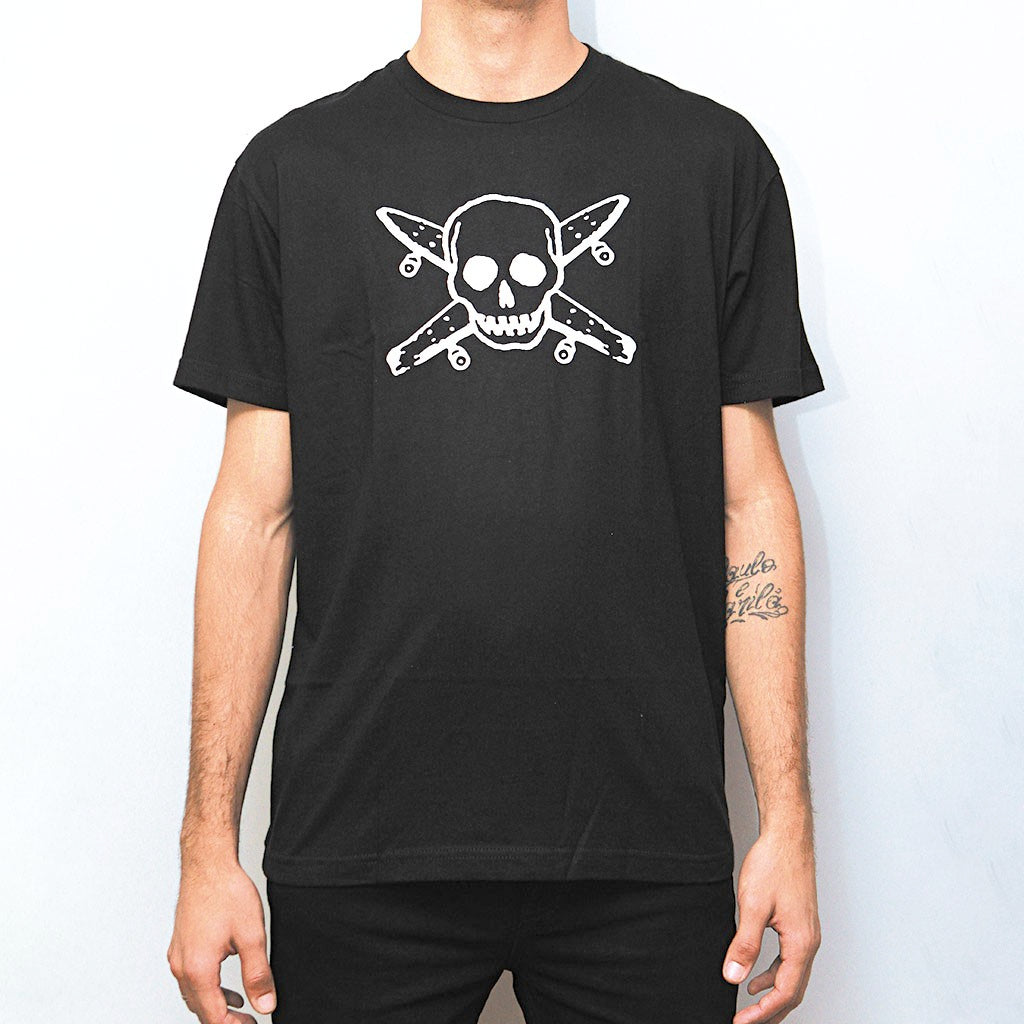 Camiseta Fourstar Clothing Street Pirate - Preta / Branco