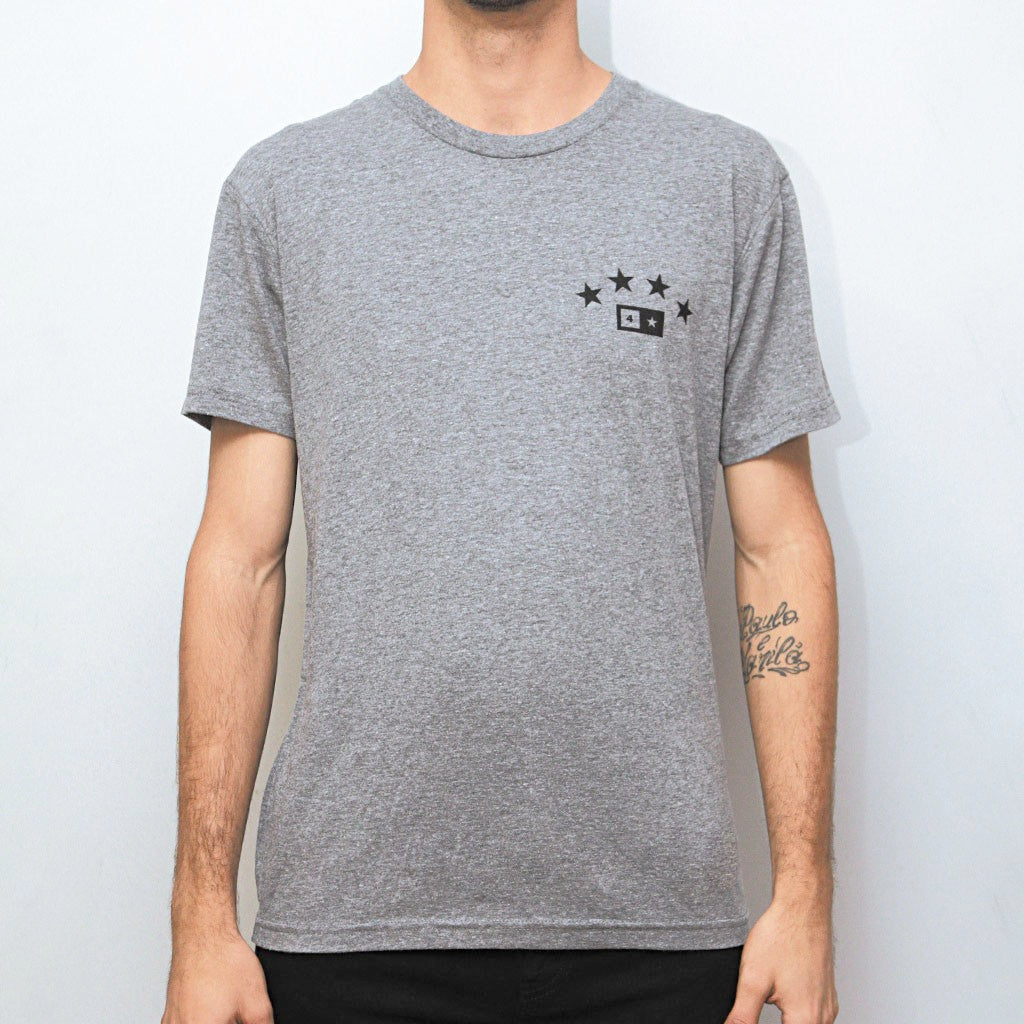 Camiseta Fourstar Clothing Athletic - Cinza