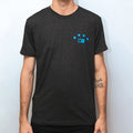 Camiseta Fourstar Clothing Athletic - Preta / Azul