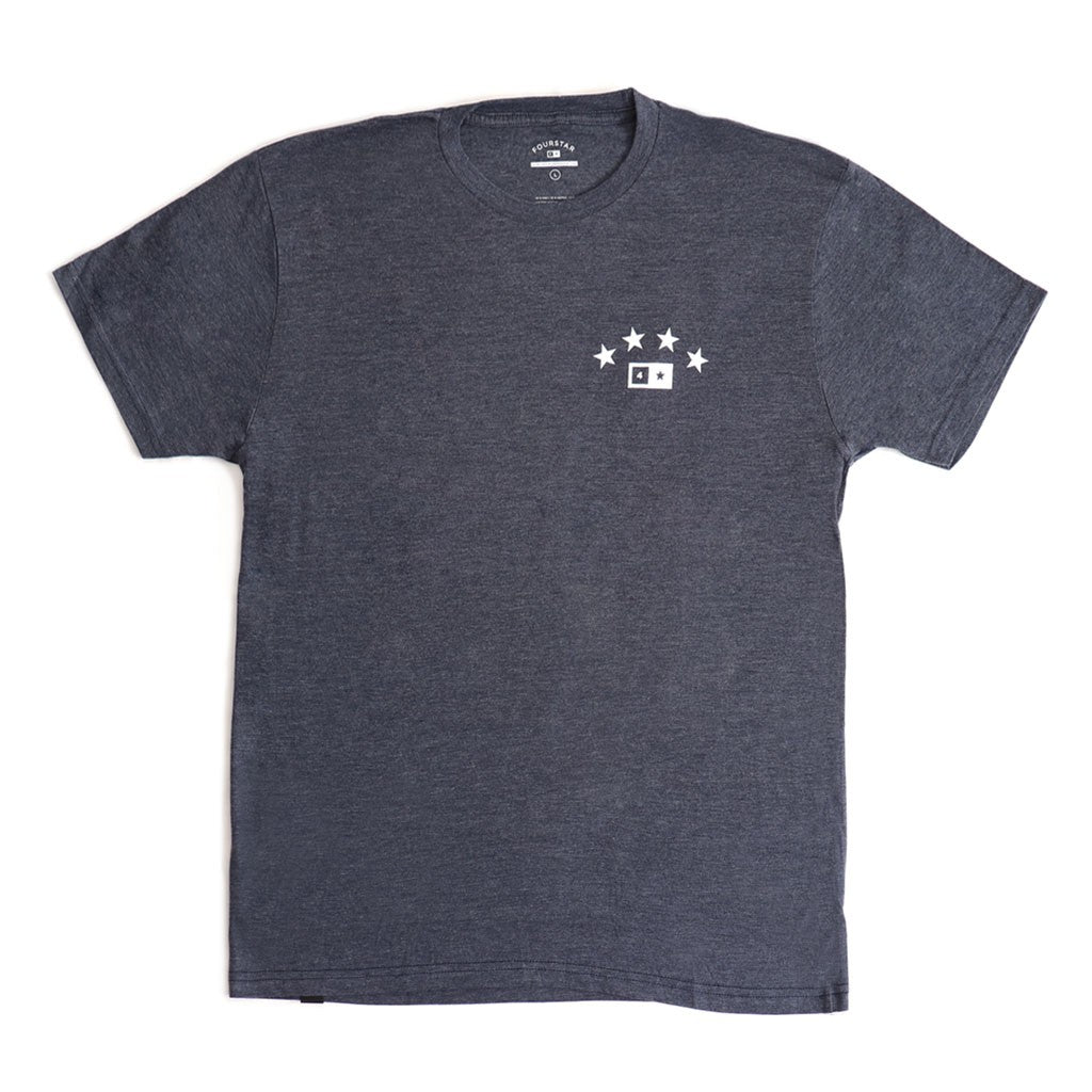 Camiseta Fourstar Clothing Athletic - Chumbo
