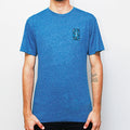Camiseta Girl Skateboards Framework Premium - Azul
