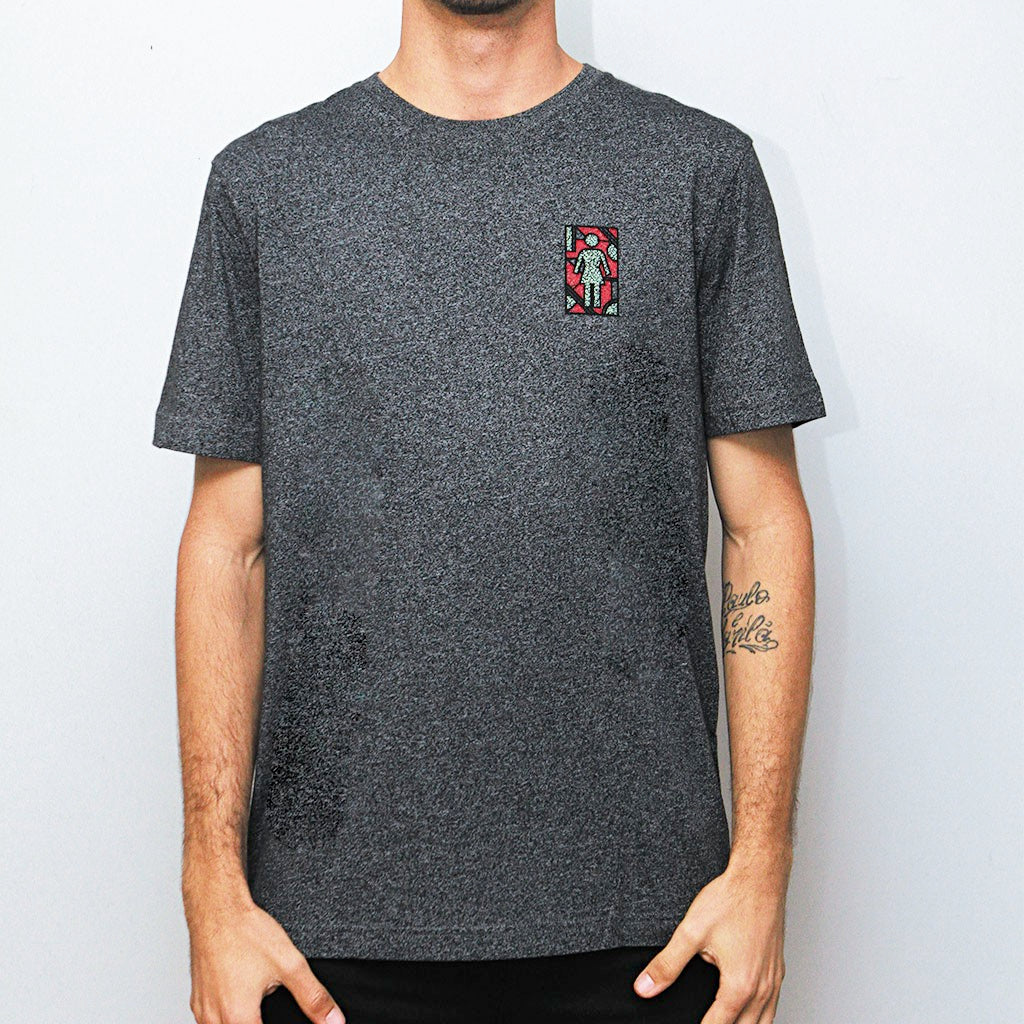 Camiseta Girl Skateboards Framework Premium - Chumbo