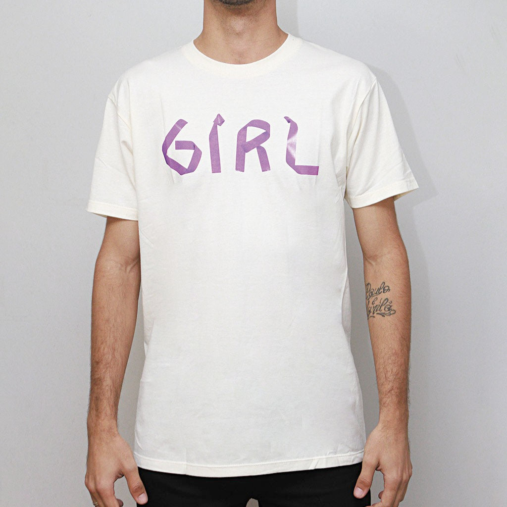 Camiseta Girl Skateboards Tape Deck Premium - Amarela Claro