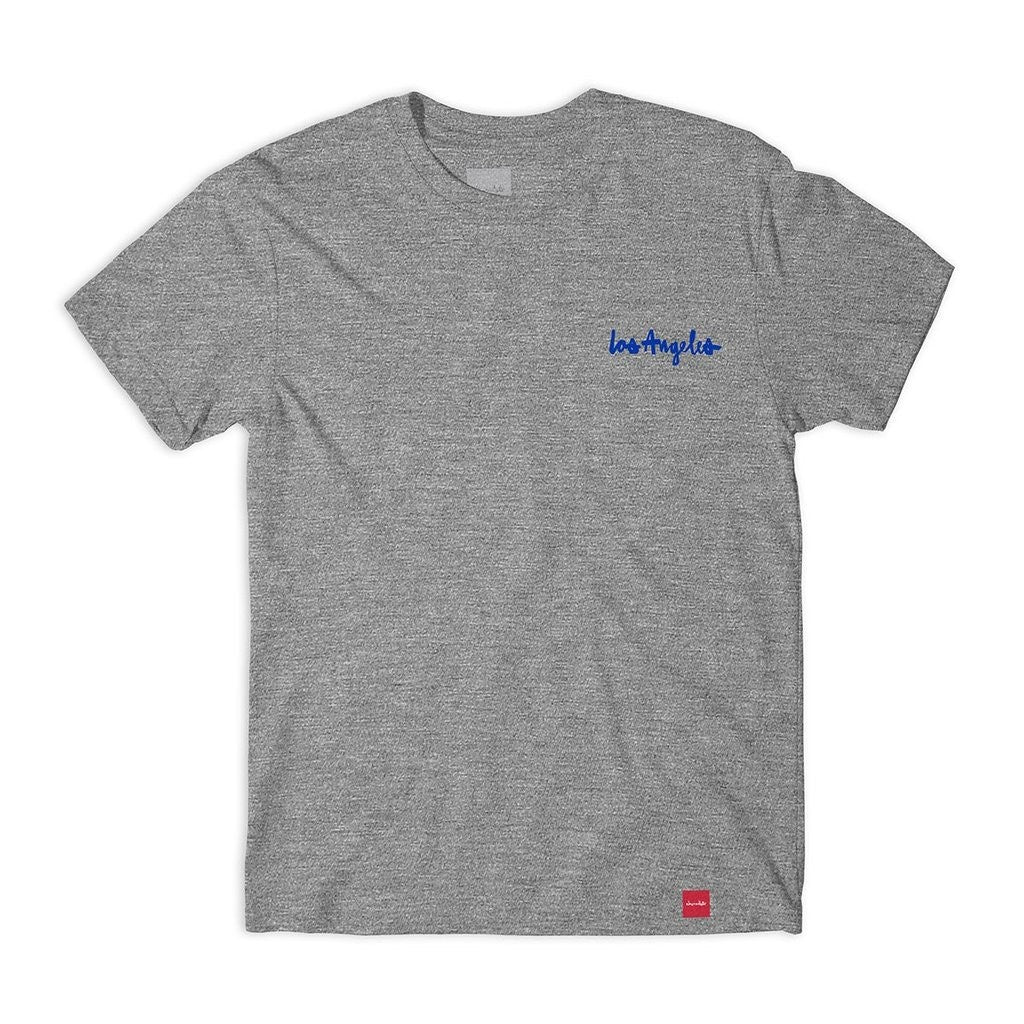 Camiseta Chocolate Skateboards Los Angeles CTW Tee - Cinza
