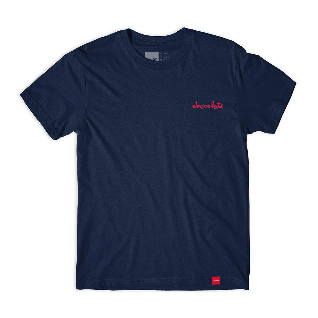 Camiseta Chocolate Skateboards Mini Chunk Tee - Marinho