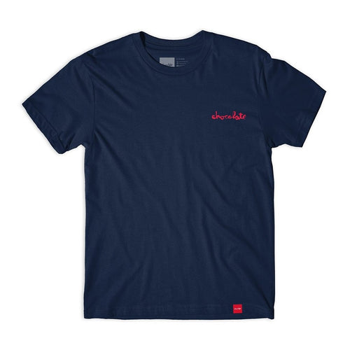 Camiseta Chocolate Skateboards Mini Chunk Tee - Marinho