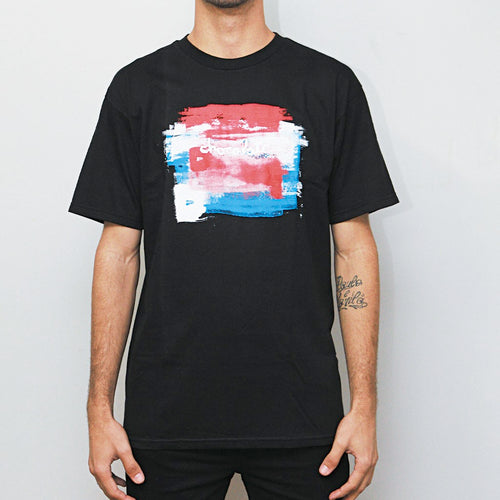 Camiseta Chocolate Skateboards Subtle Square - Preta