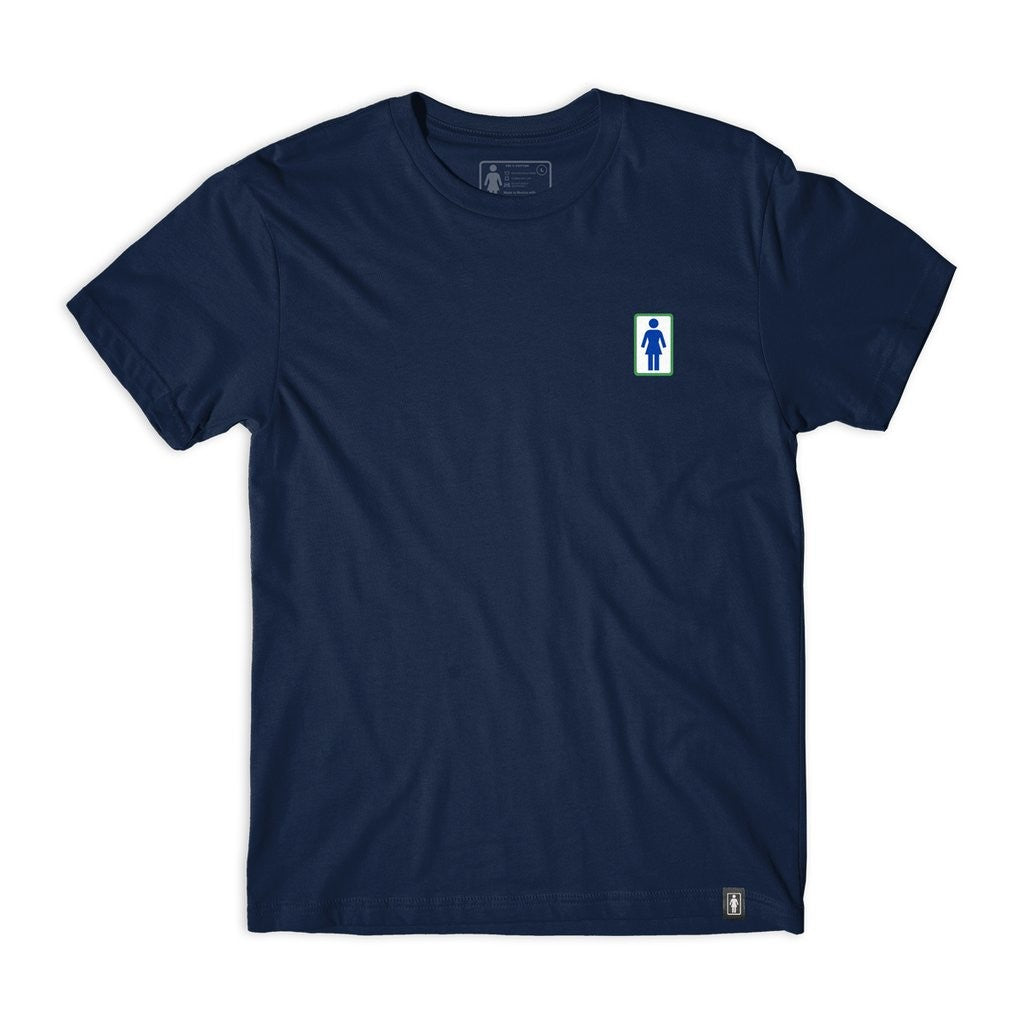 Camiseta Girl Skateboards OG Tee - Marinho