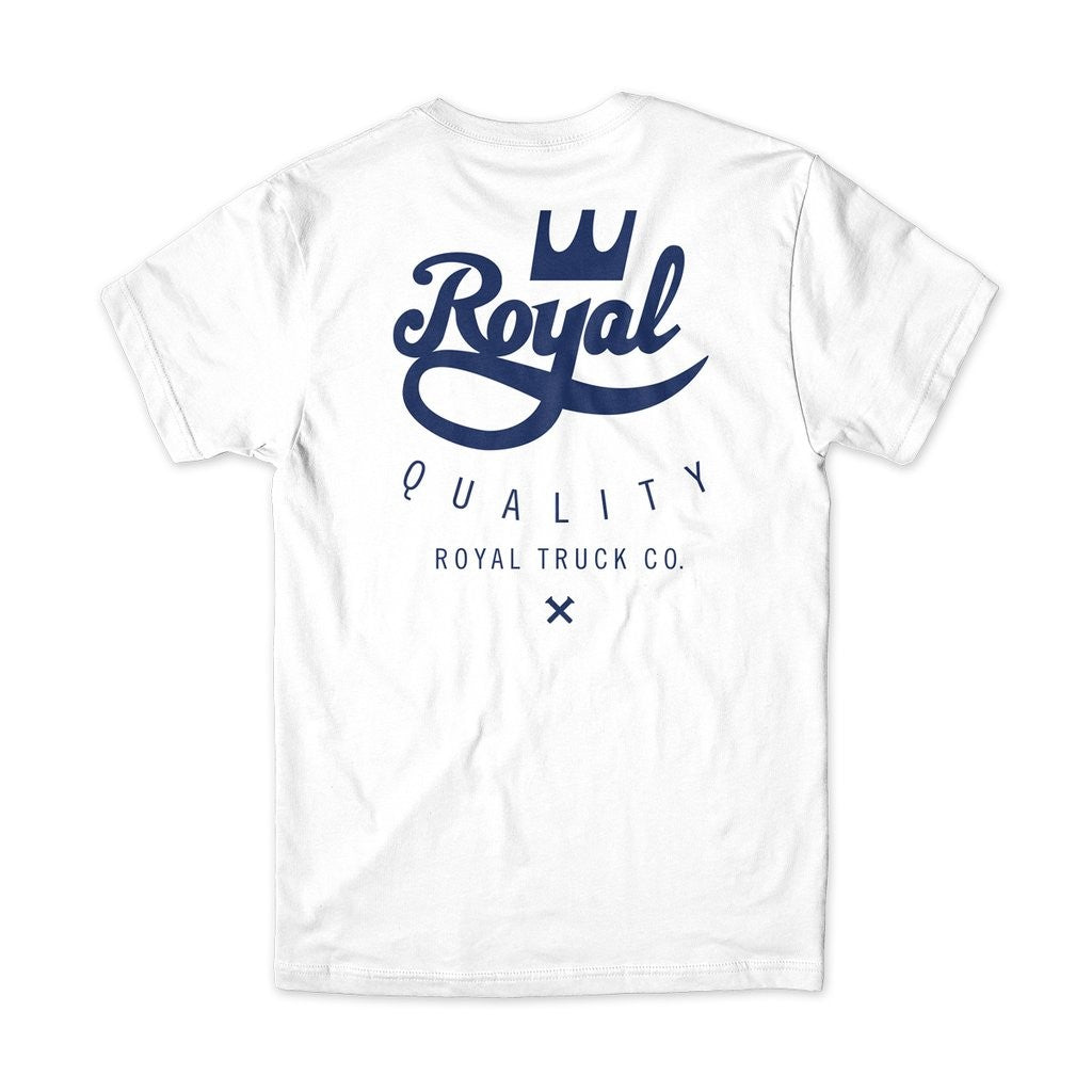 Camiseta Royal Trucks Quality Tee - Branco