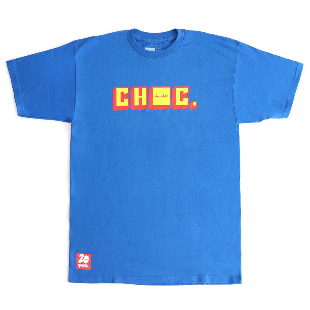 Camiseta Chocolate Skateboards Choc - Royal