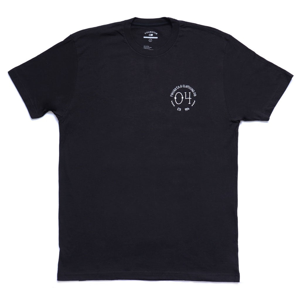 Camiseta Fourstar Clothing Motor - Preta