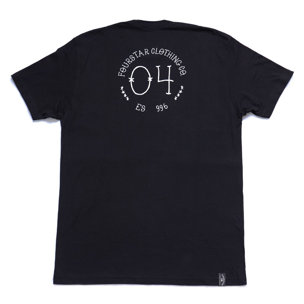 Camiseta Fourstar Clothing Motor - Preta