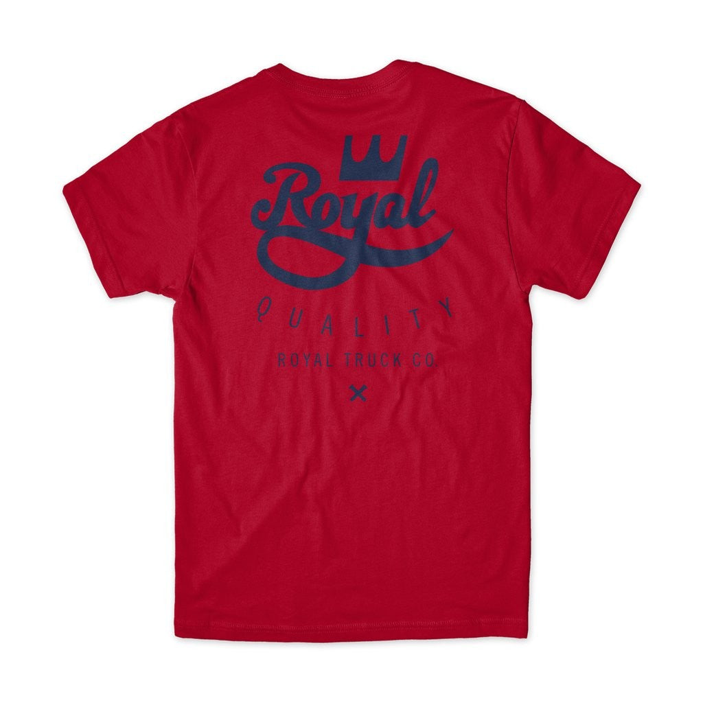 Camiseta Royal Trucks Quality Tee - Vermelho