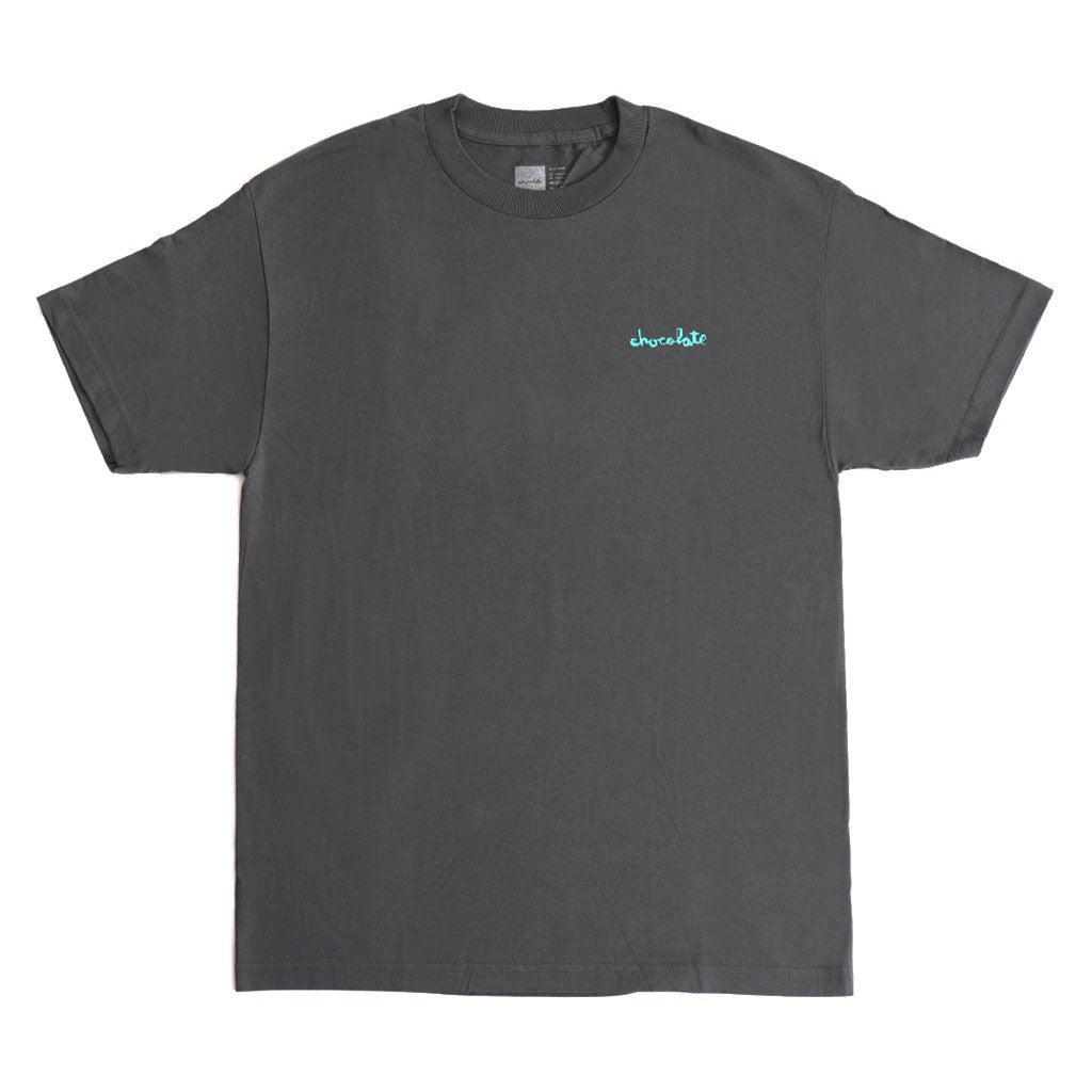 Camiseta Chocolate Skateboards Square Camouflage - Chumbo