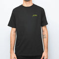 Camiseta Girl Skateboards Glitch Mode - Preta