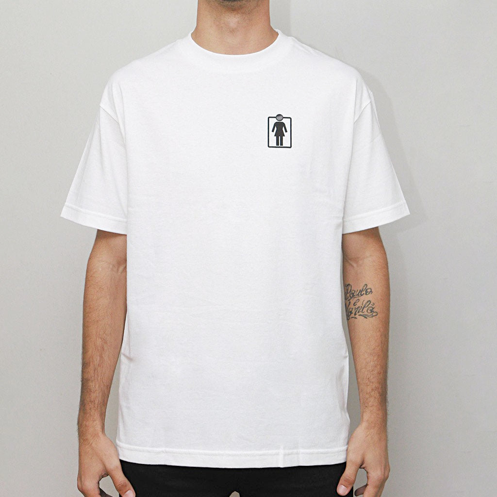 Camiseta Girl Skateboards Company inc W - Branca