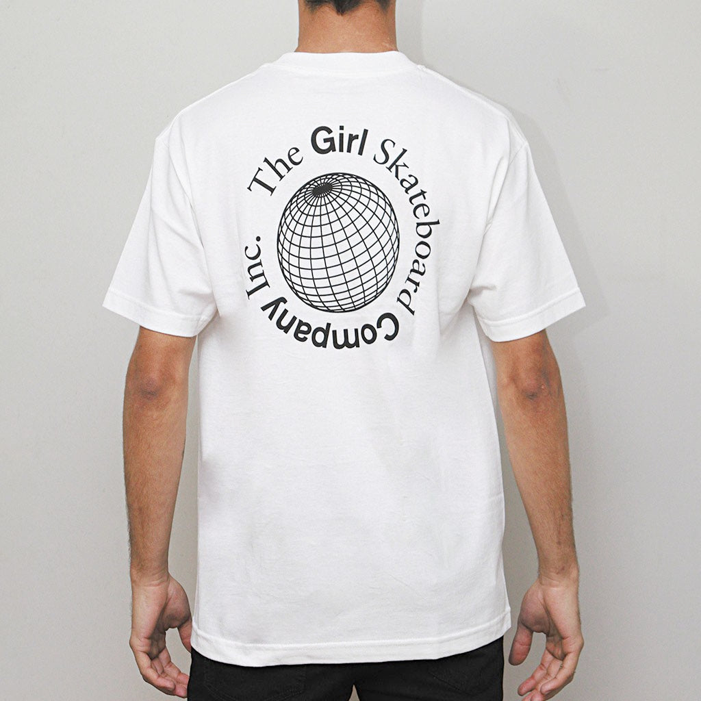 Camiseta Girl Skateboards Company inc W - Branca