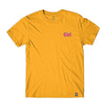 Camiseta Girl Skateboards Orphan - Amarelo