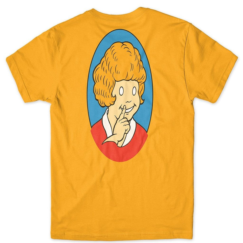 Camiseta Girl Skateboards Orphan - Amarelo