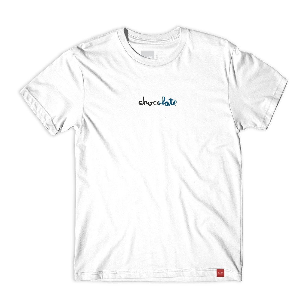 Camiseta Chocolate Skateboards Half Chunk Tee - Branca