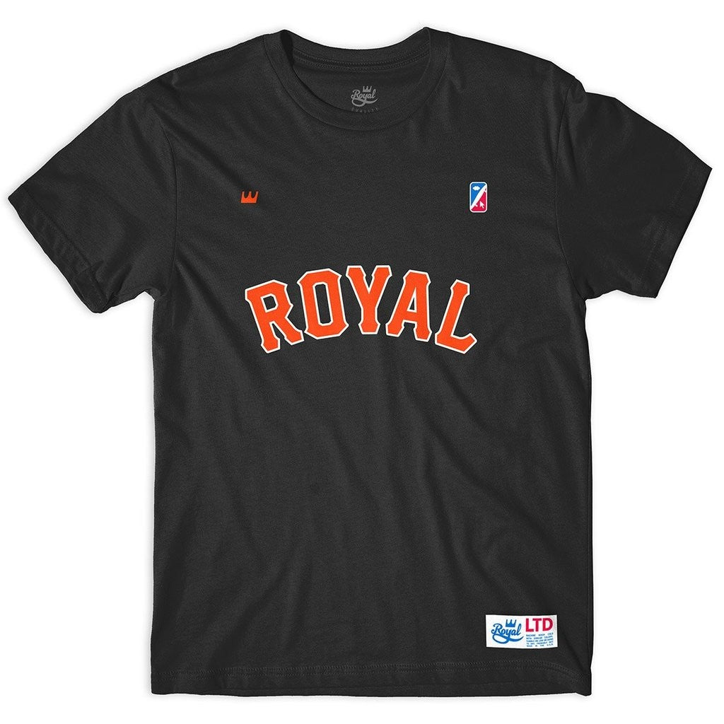 Camiseta Royal Trucks Giant Tee - Preto
